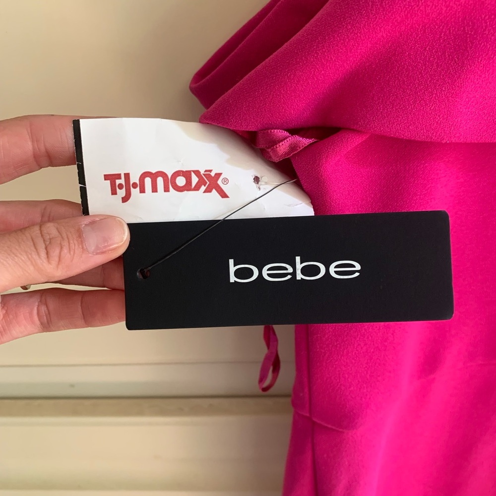 Bebe Ruffle Flounce Dress - Picture 6 of 8